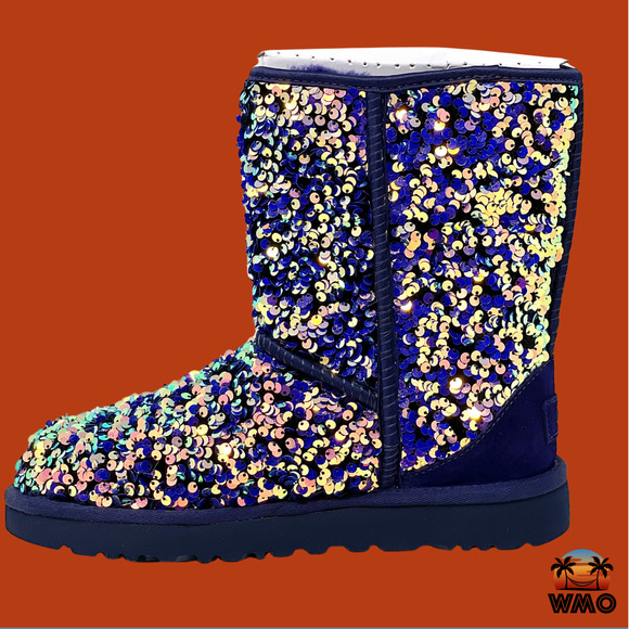 UGG CLASSIC SHORT STELLAR SEQUIN MDL